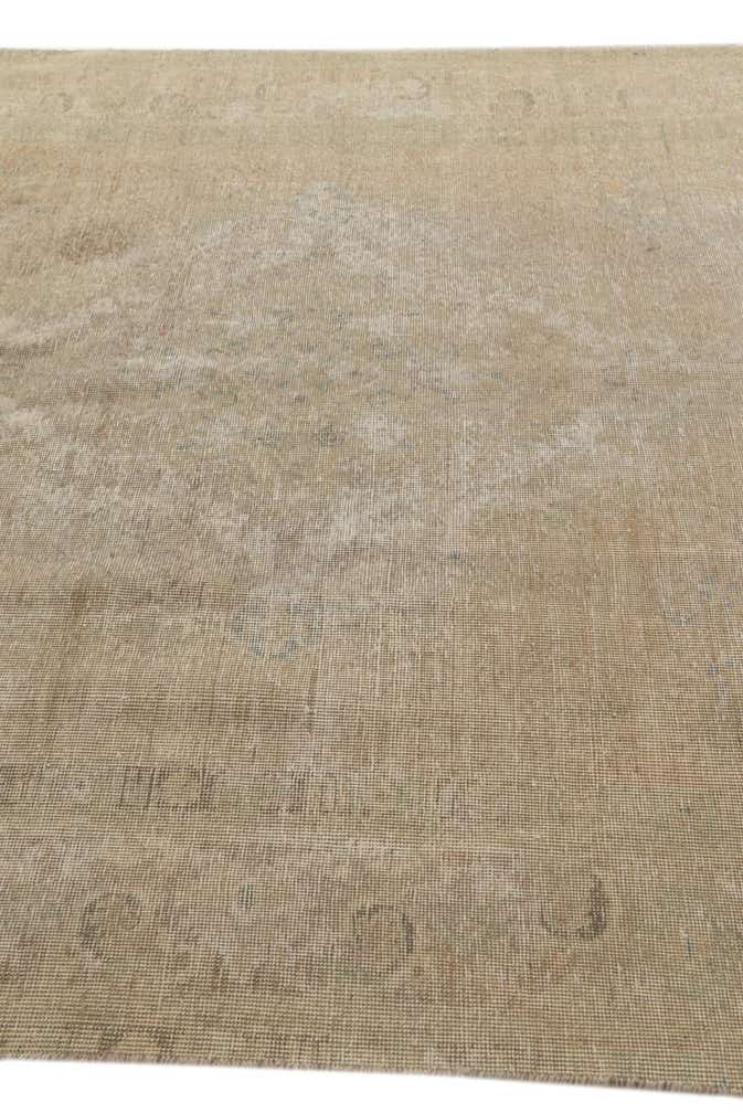 6' 4 x 9' 7 Hand Knotted Ultra Vintage Persian Wool Rug