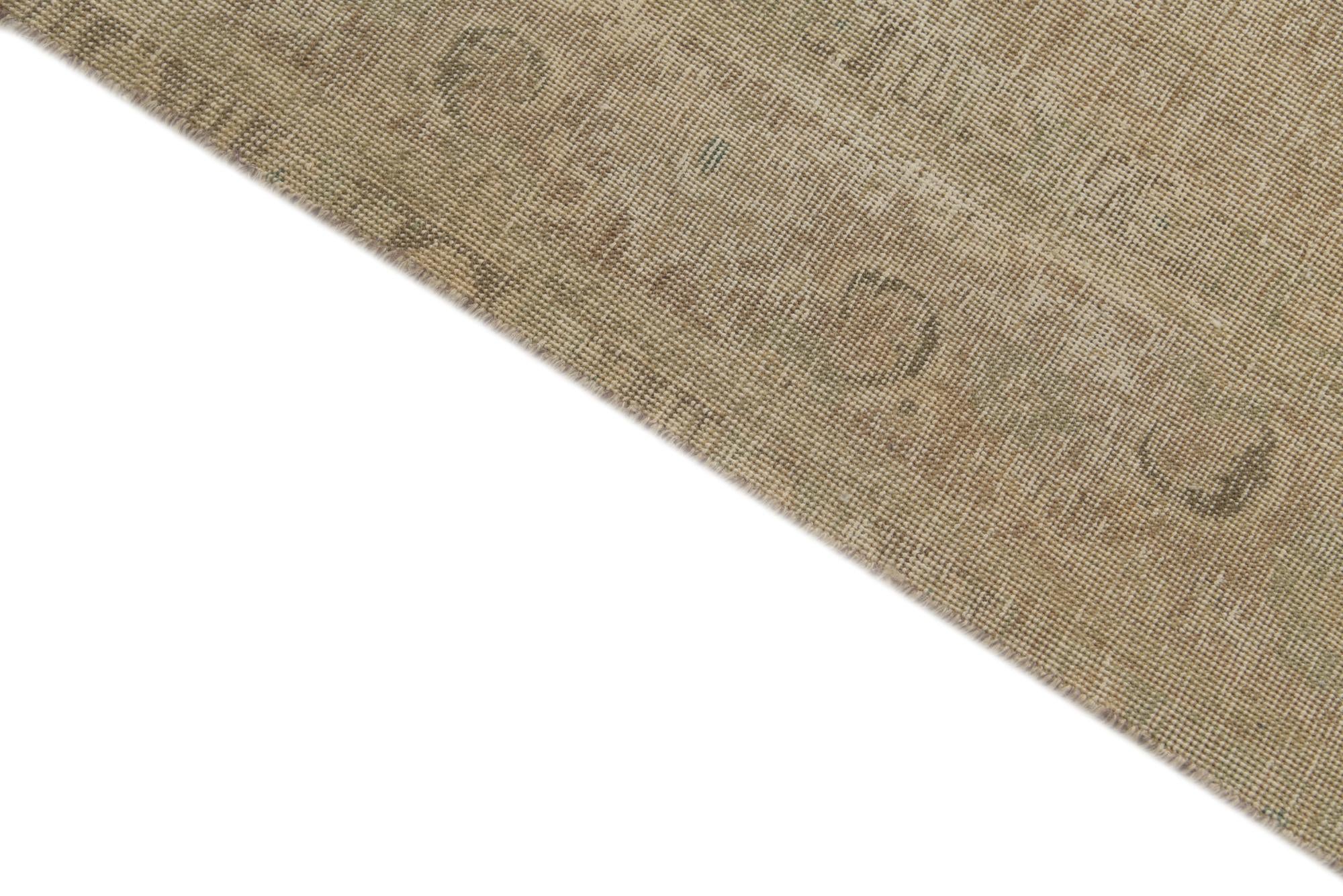 6' 4 x 9' 7 Hand Knotted Ultra Vintage Persian Wool Rug
