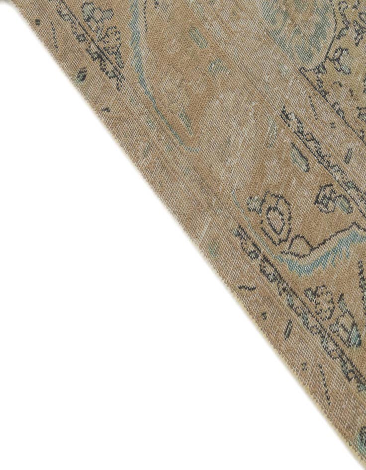 Detail image of 6' 9 x 9' 8  Hand Knotted Ultra Vintage Persian Wool Rug