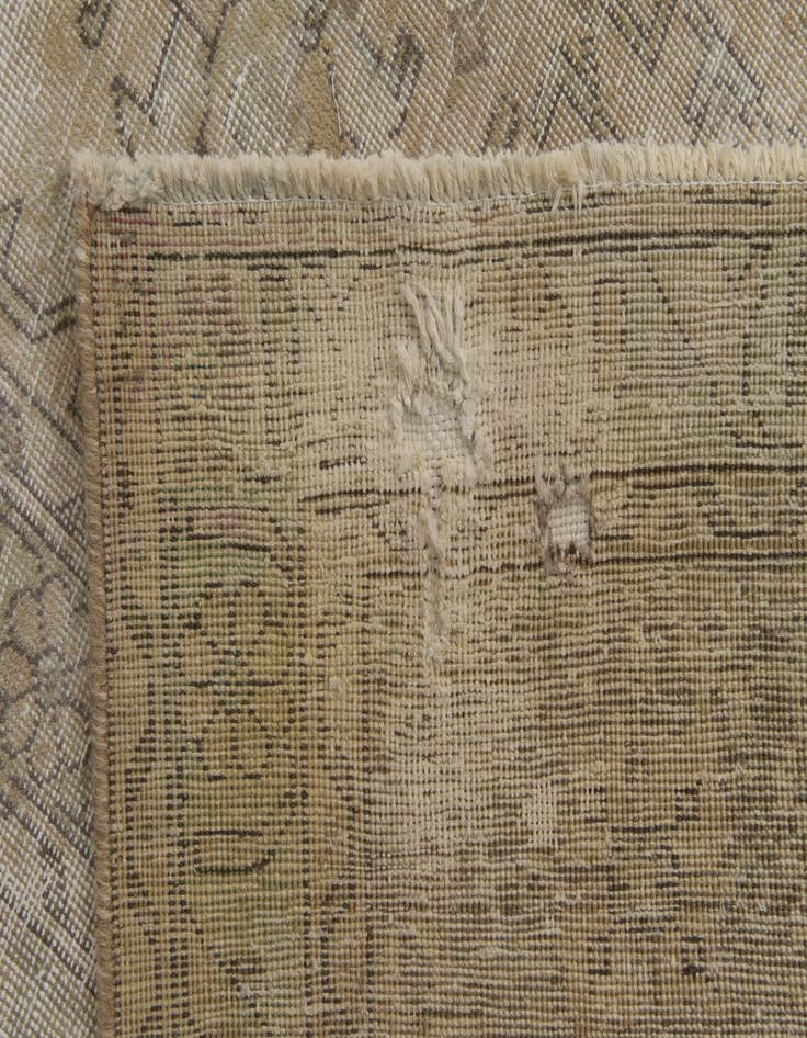 Detail image of 9' 9 x 12' 9  Hand Knotted Ultra Vintage Persian Wool Rug