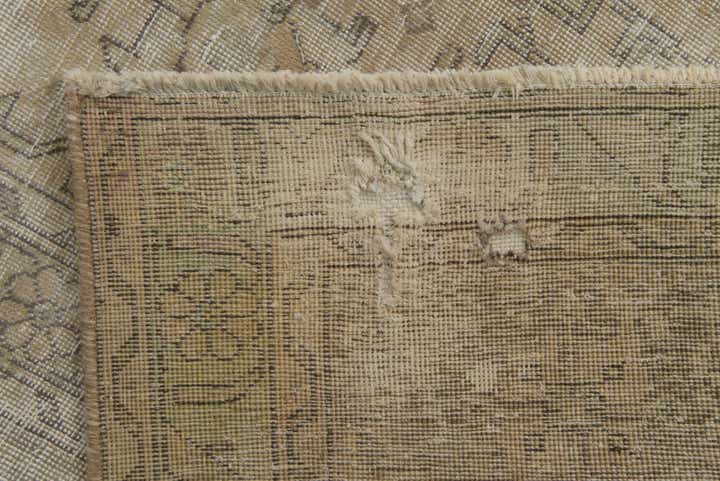 9' 9 x 12' 9 Hand Knotted Ultra Vintage Persian Wool Rug