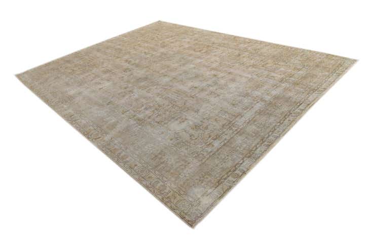 9' 9 x 12' 9 Hand Knotted Ultra Vintage Persian Wool Rug