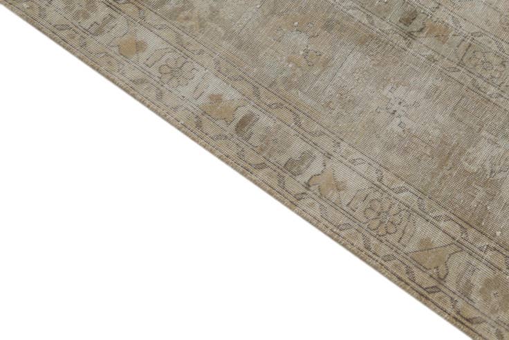 Detail image of 9' 9 x 12' 9 Hand Knotted Ultra Vintage Persian Wool Rug