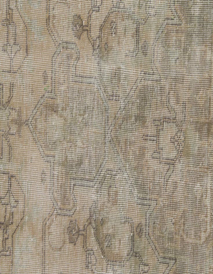 Detail image of 9' 9 x 12' 9  Hand Knotted Ultra Vintage Persian Wool Rug