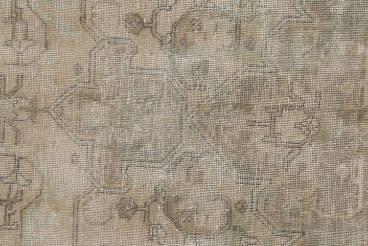 9' 9 x 12' 9 Hand Knotted Ultra Vintage Persian Wool Rug