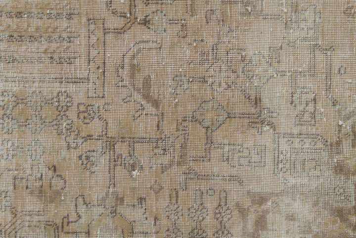 9' 9 x 12' 9 Hand Knotted Ultra Vintage Persian Wool Rug