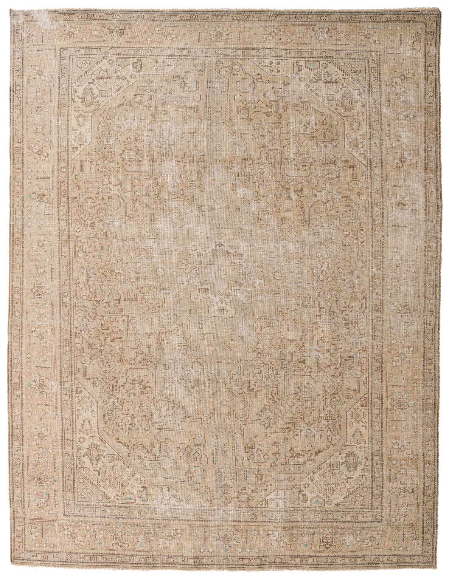 Primary image of  9' 6 x 12' 7  Hand Knotted Ultra Vintage Persian Wool Rug