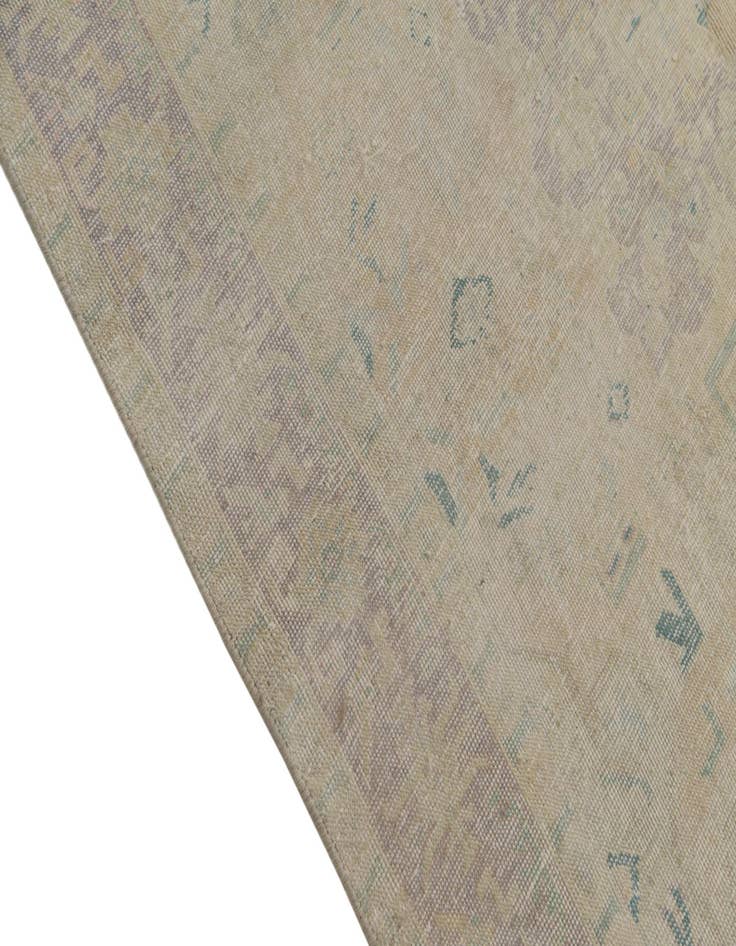 Detail image of 4' 5 x 6' 1  Hand Knotted Ultra Vintage Persian Wool Rug