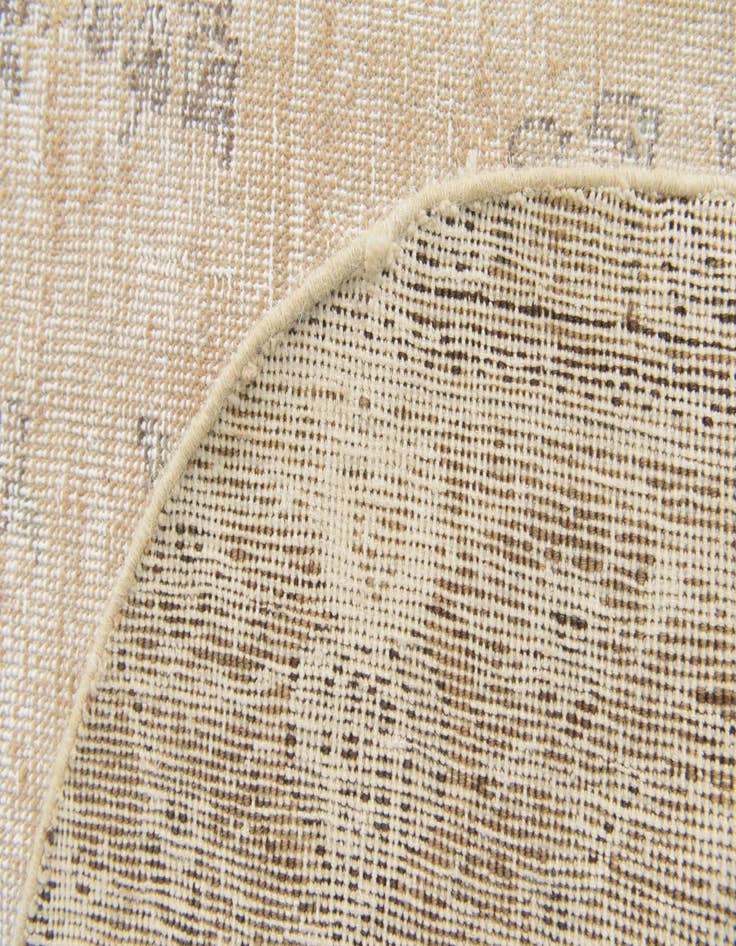 Detail image of 6' 6 x 9' 9  Hand Knotted Ultra Vintage Persian Wool Rug