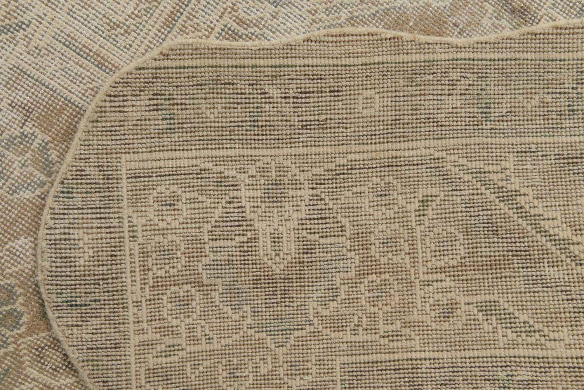 7' 7 x 11' 3 Hand Knotted Ultra Vintage Persian Wool Rug