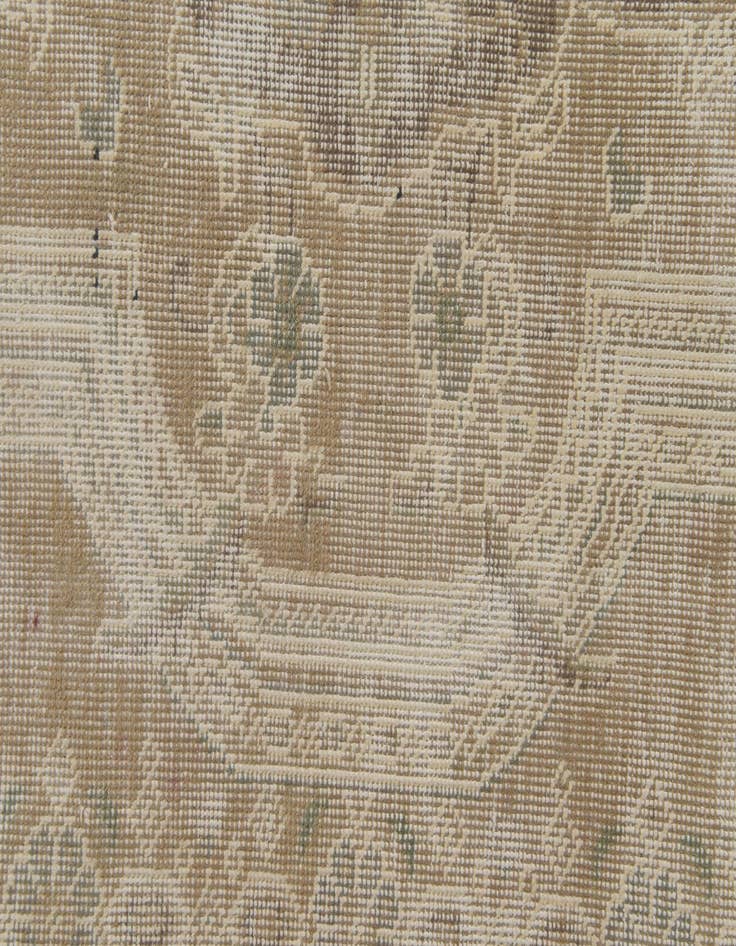 Detail image of 7' 7 x 11' 3  Hand Knotted Ultra Vintage Persian Wool Rug