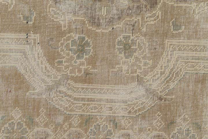 7' 7 x 11' 3 Hand Knotted Ultra Vintage Persian Wool Rug