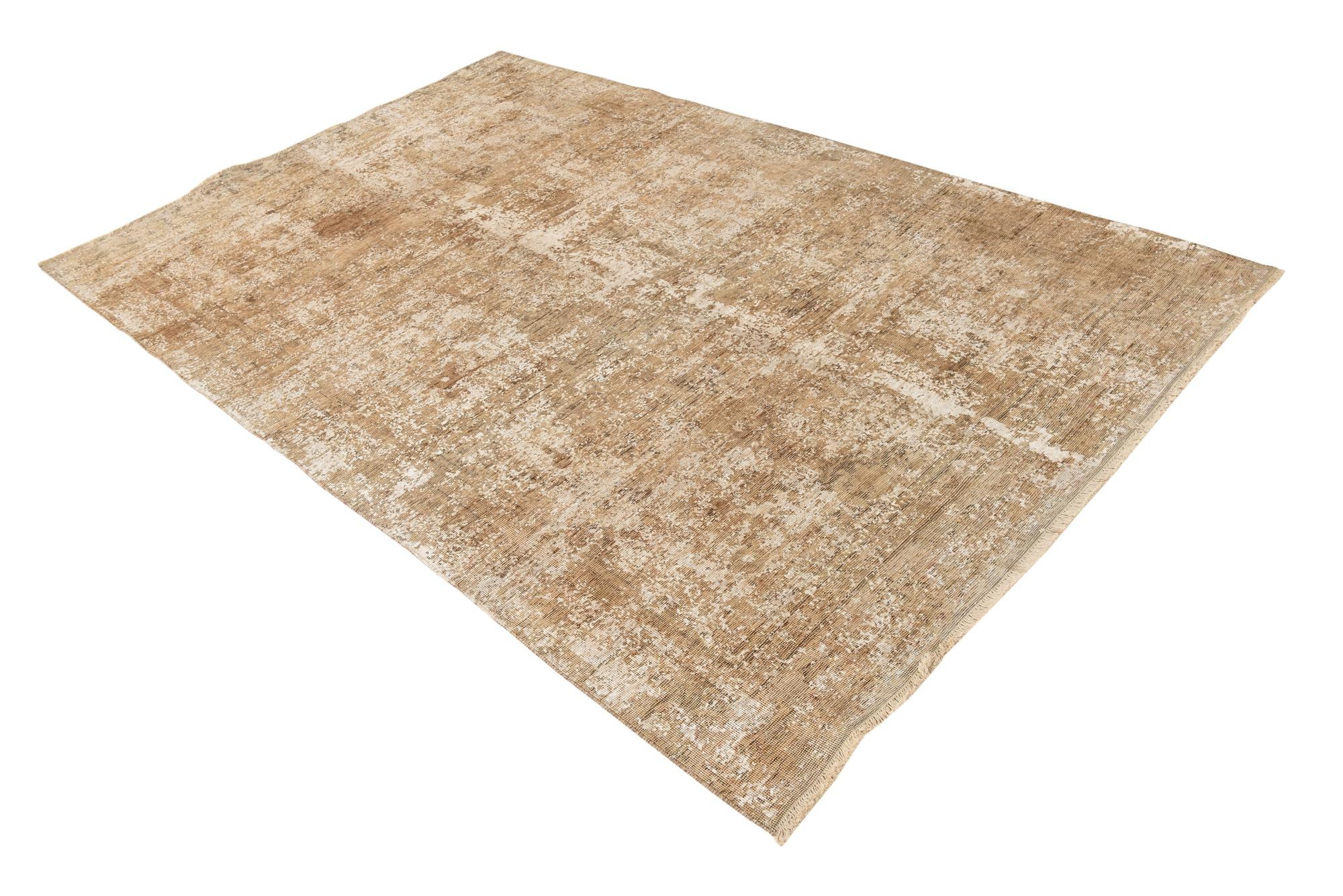 5' 10 x 9' 1 Hand Knotted Ultra Vintage Persian Wool Rug
