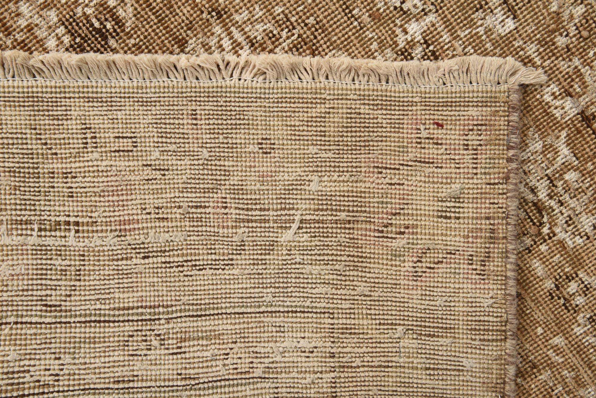 5' 10 x 9' 1 Hand Knotted Ultra Vintage Persian Wool Rug