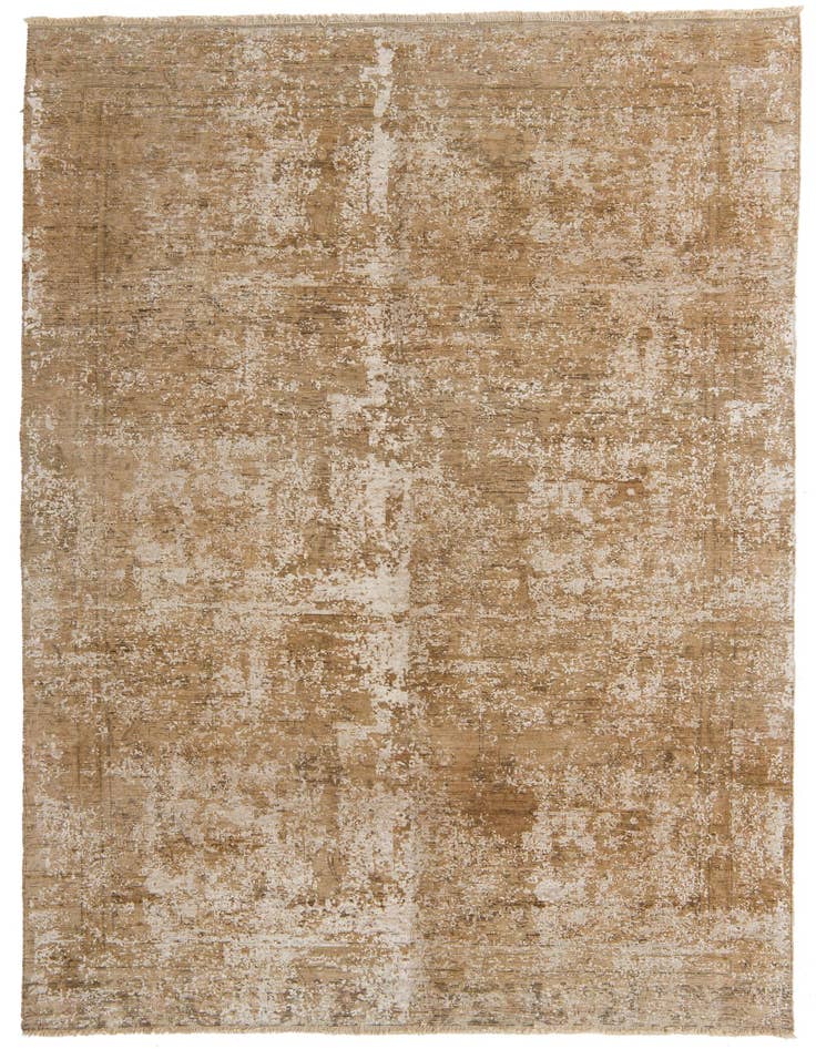 Detail image of 5' 10 x 9' 1 Hand Knotted Ultra Vintage Persian Wool Rug