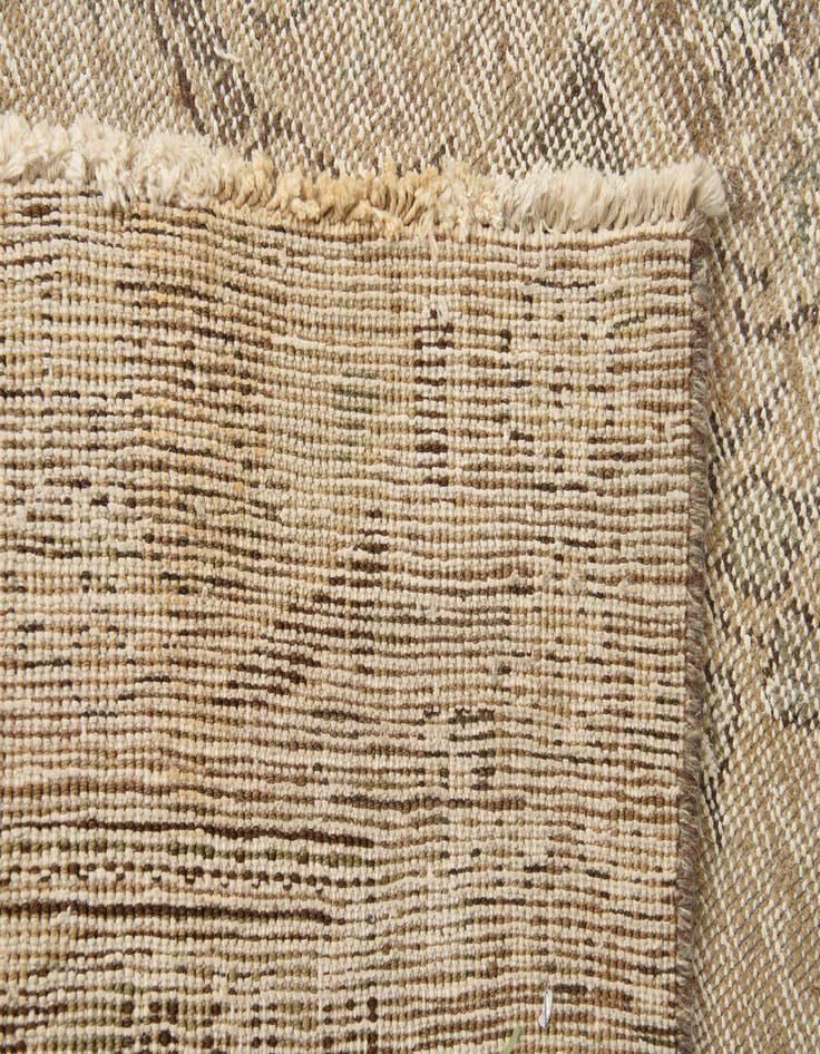 Detail image of 6' 1 x 8' 10  Hand Knotted Ultra Vintage Persian Wool Rug