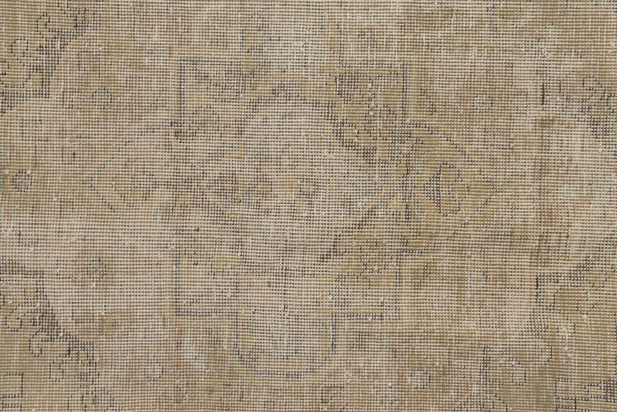6' 5 x 9' 4 Hand Knotted Ultra Vintage Persian Wool Rug