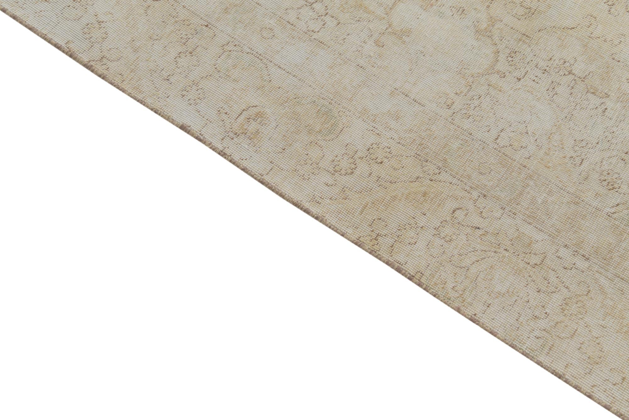 6' 10 x 10' 5 Hand Knotted Ultra Vintage Persian Wool Rug