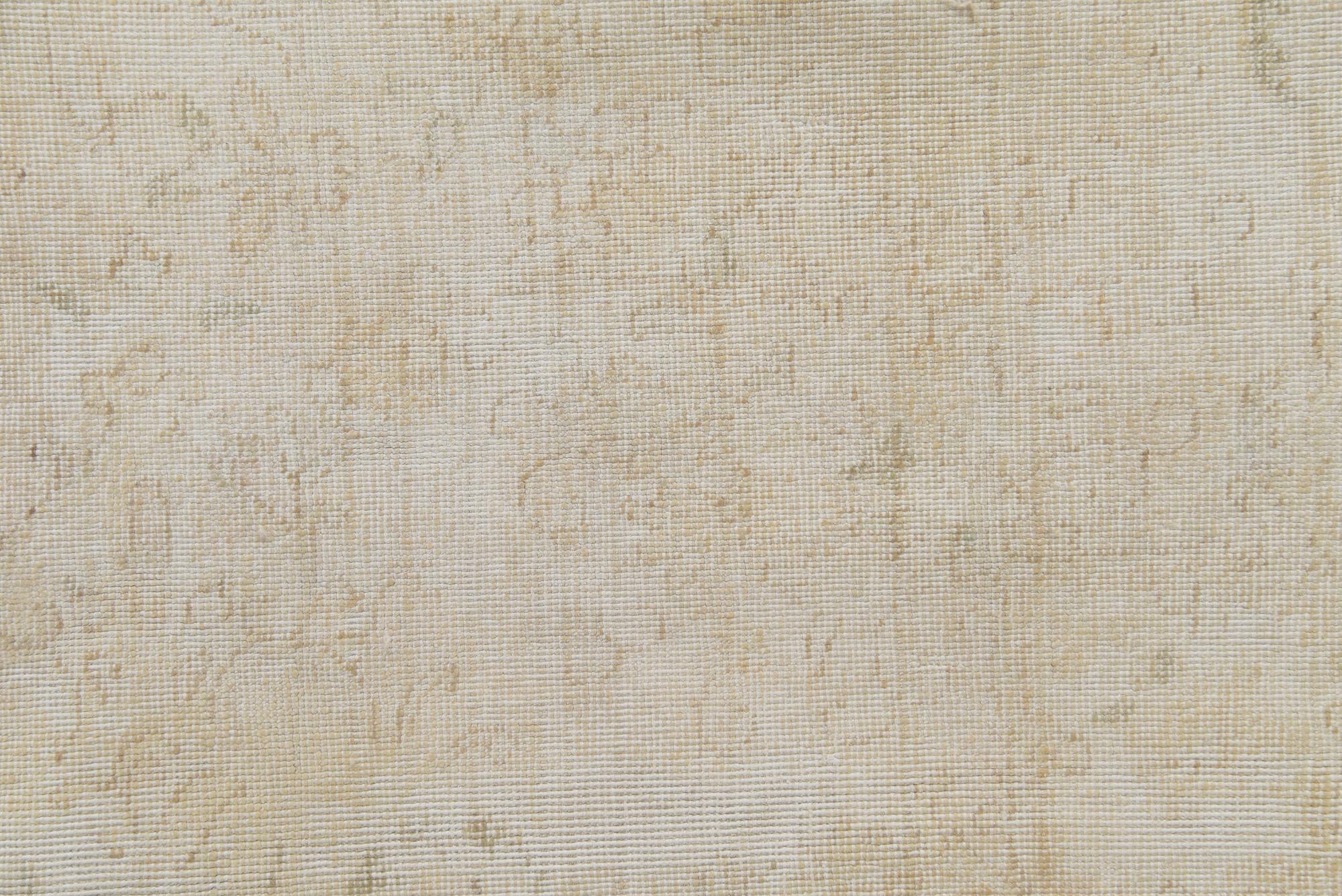 6' 10 x 10' 5 Hand Knotted Ultra Vintage Persian Wool Rug