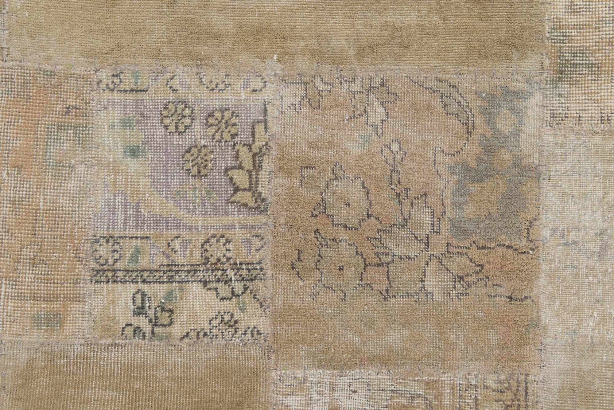 5' 4 x 7' 10 Hand Knotted Ultra Vintage Persian Wool Rug