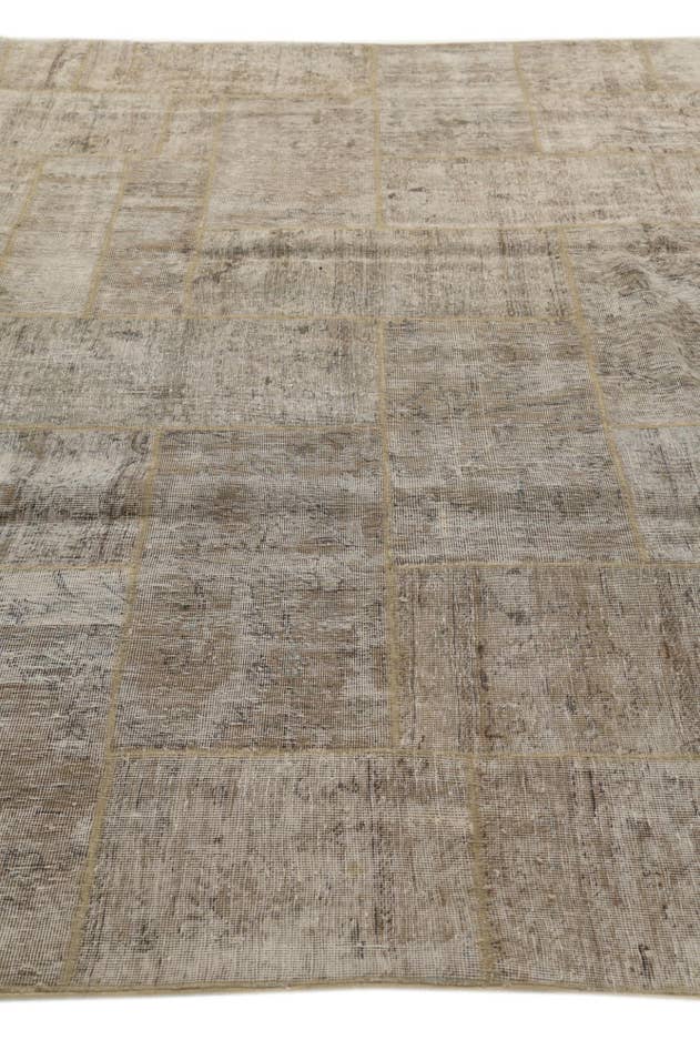 Detail image of 9' 1 x 12' 4 Hand Knotted Ultra Vintage Persian Wool Rug