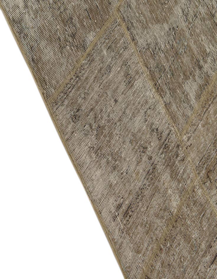 Detail image of 9' 1 x 12' 4  Hand Knotted Ultra Vintage Persian Wool Rug