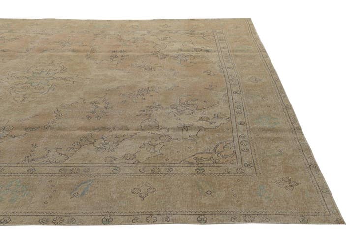 Detail image of 9' 3 x 12' 5 Hand Knotted Ultra Vintage Persian Wool Rug