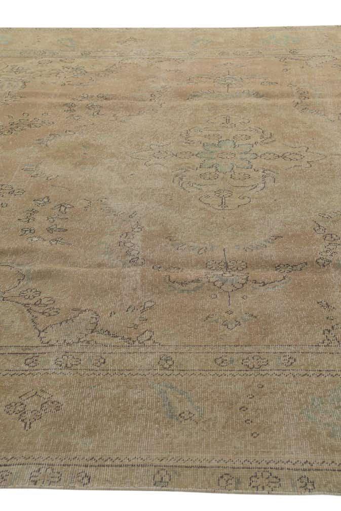 9' 3 x 12' 5 Hand Knotted Ultra Vintage Persian Wool Rug
