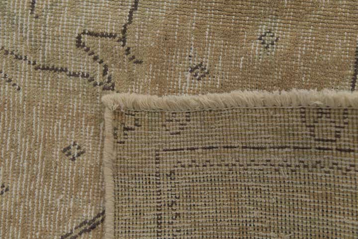 9' 3 x 12' 5 Hand Knotted Ultra Vintage Persian Wool Rug