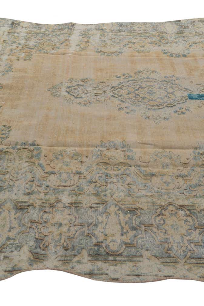 280cm x 355cm Handgeknüpft Ultra Vintage Persisch Wolle Teppich
