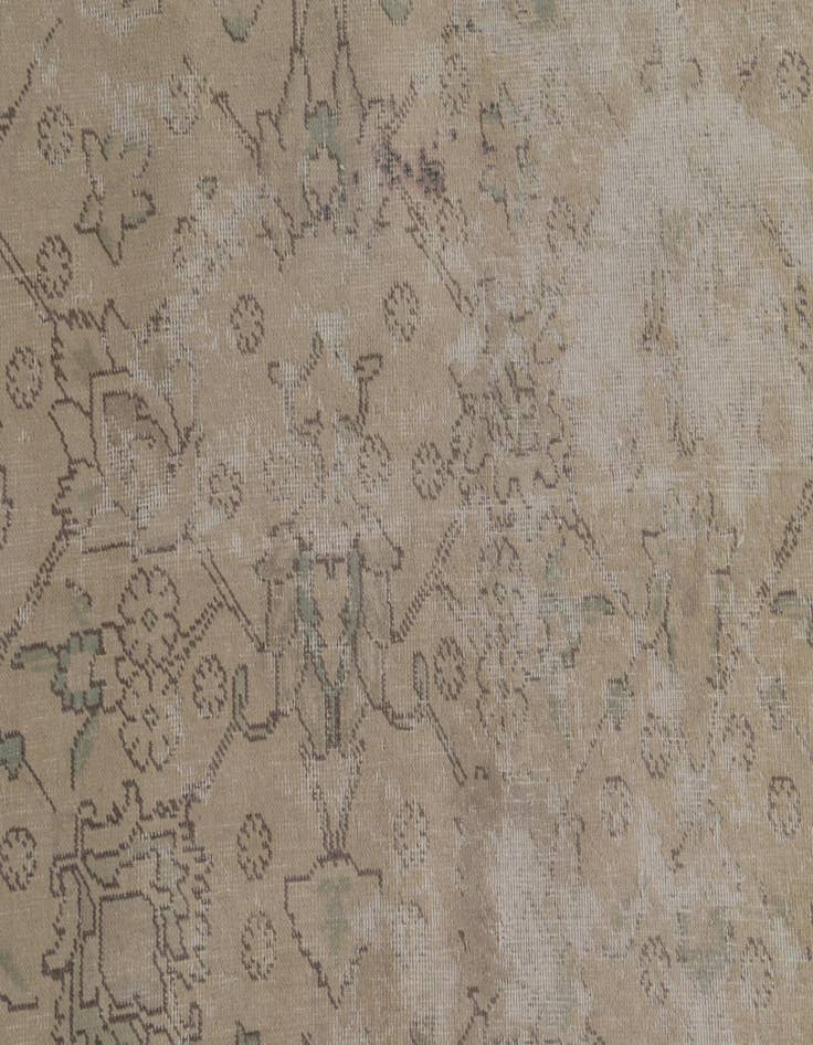 Detail image of 8' 9 x 12' 5  Hand Knotted Ultra Vintage Persian Wool Rug