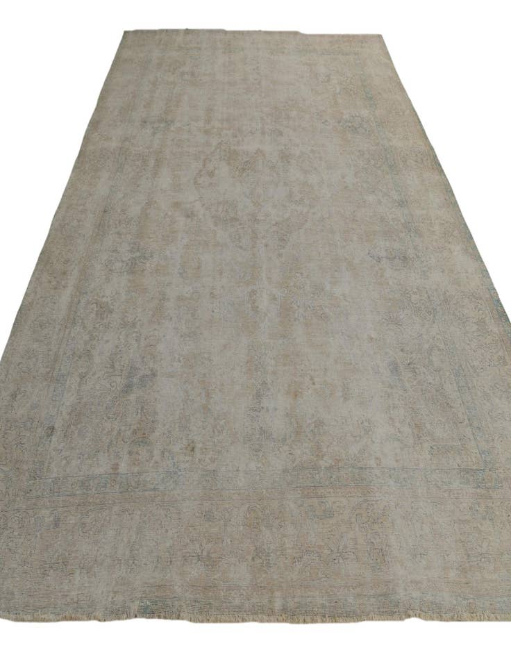 Detail image of 9' 5 x 12' 8  Hand Knotted Ultra Vintage Persian Wool Rug