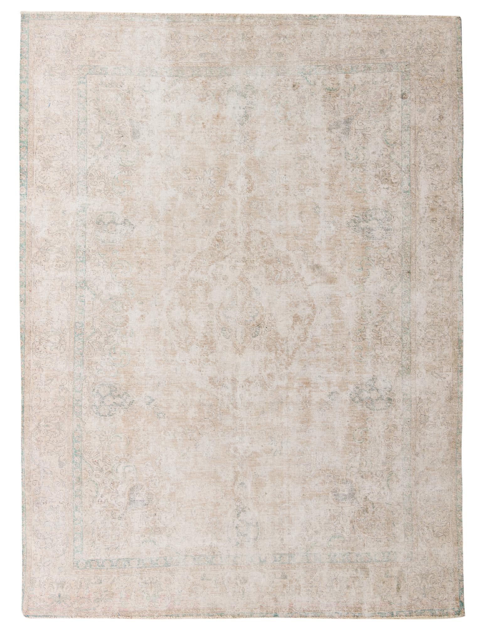 9' 5 x 12' 8 Hand Knotted Ultra Vintage Persian Wool Rug