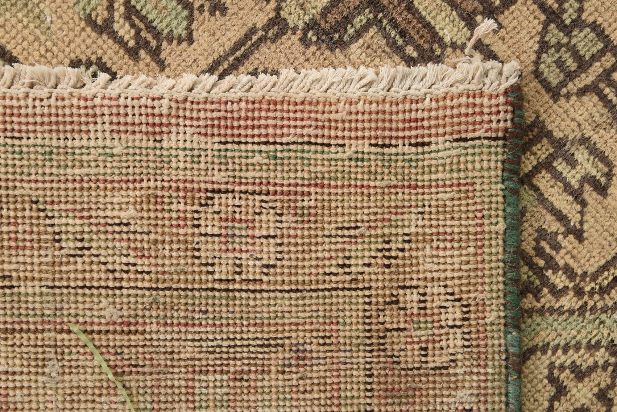 9' 6 x 12' 9 Hand Knotted Ultra Vintage Persian Wool Rug