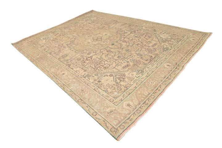 9' 6 x 12' 9 Hand Knotted Ultra Vintage Persian Wool Rug