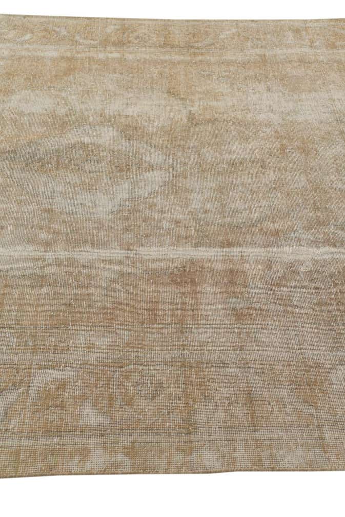 6' 4 x 9' 7 Hand Knotted Ultra Vintage Persian Wool Rug