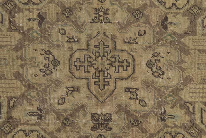 9' 6 x 12' 7 Hand Knotted Ultra Vintage Persian Wool Rug