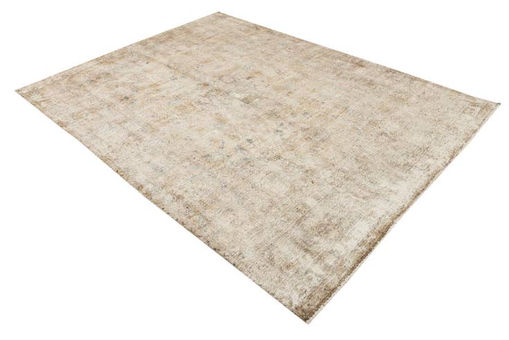 Detail image of 6' 6 x 9' 4 Hand Knotted Ultra Vintage Persian Wool Rug
