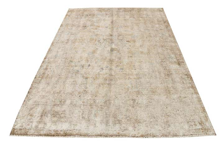 6' 6 x 9' 4 Hand Knotted Ultra Vintage Persian Wool Rug
