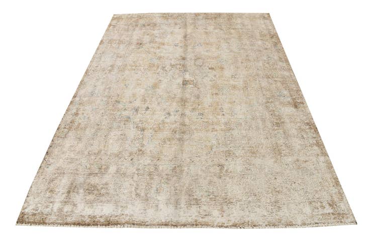 Detail image of 6' 6 x 9' 4 Hand Knotted Ultra Vintage Persian Wool Rug