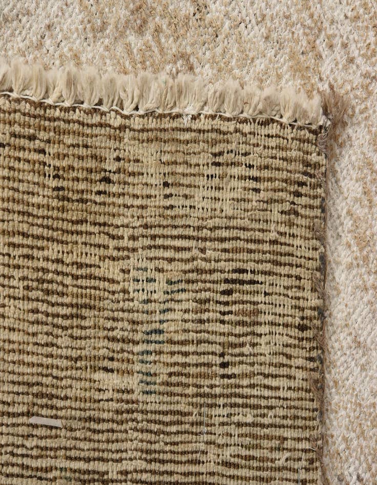 Detail image of 6' 6 x 9' 4  Hand Knotted Ultra Vintage Persian Wool Rug