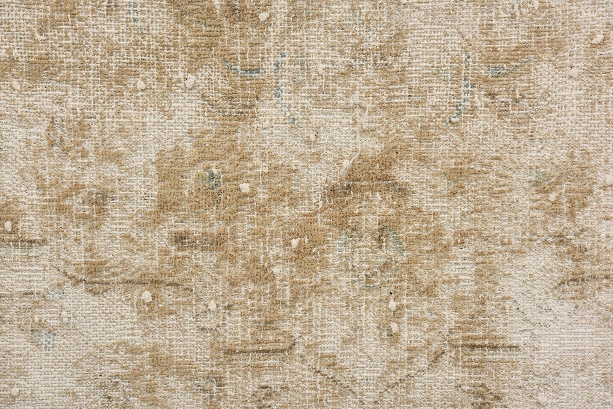 7' 2 x 10' 4 Hand Knotted Ultra Vintage Persian Wool Rug