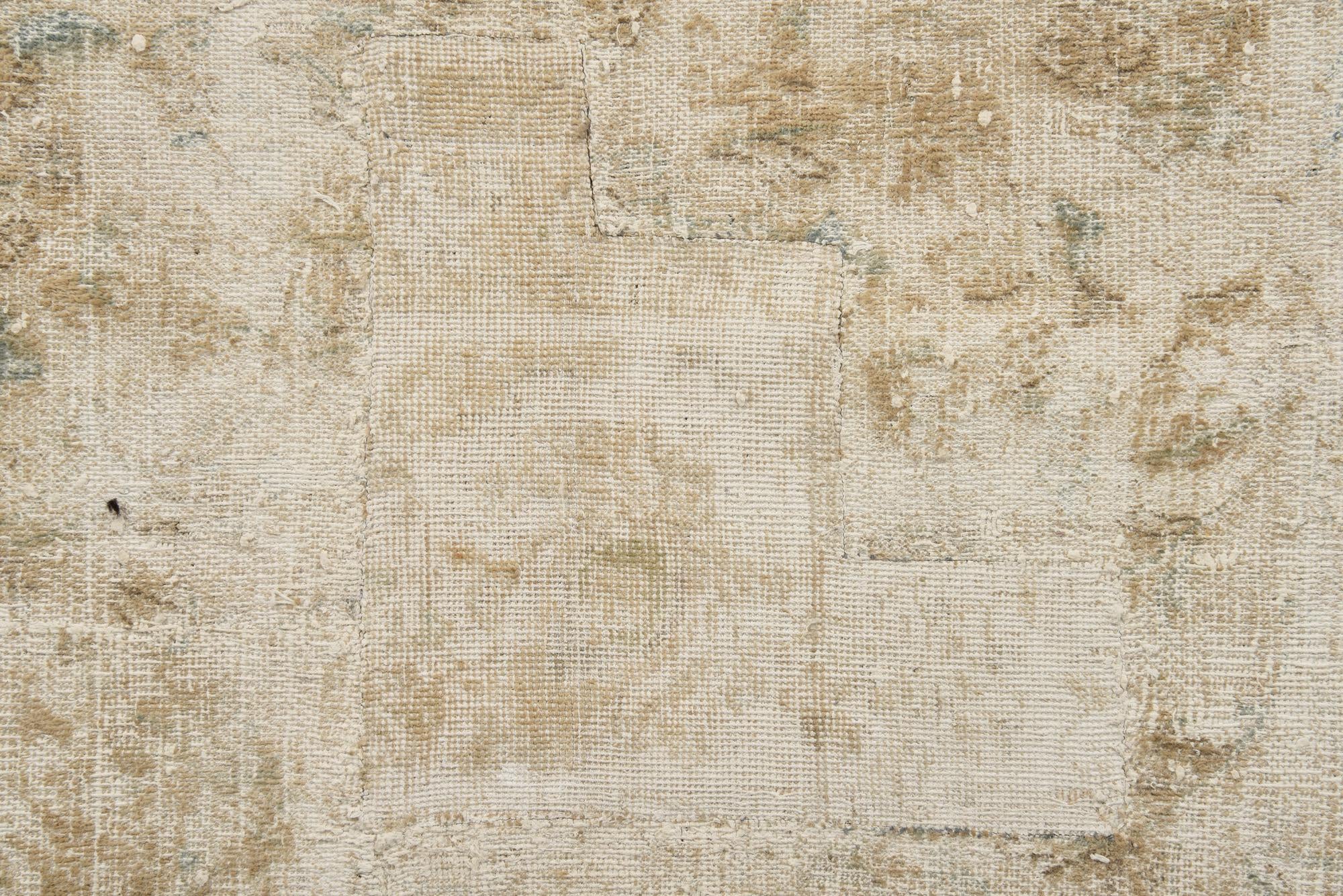 7' 2 x 10' 4 Hand Knotted Ultra Vintage Persian Wool Rug