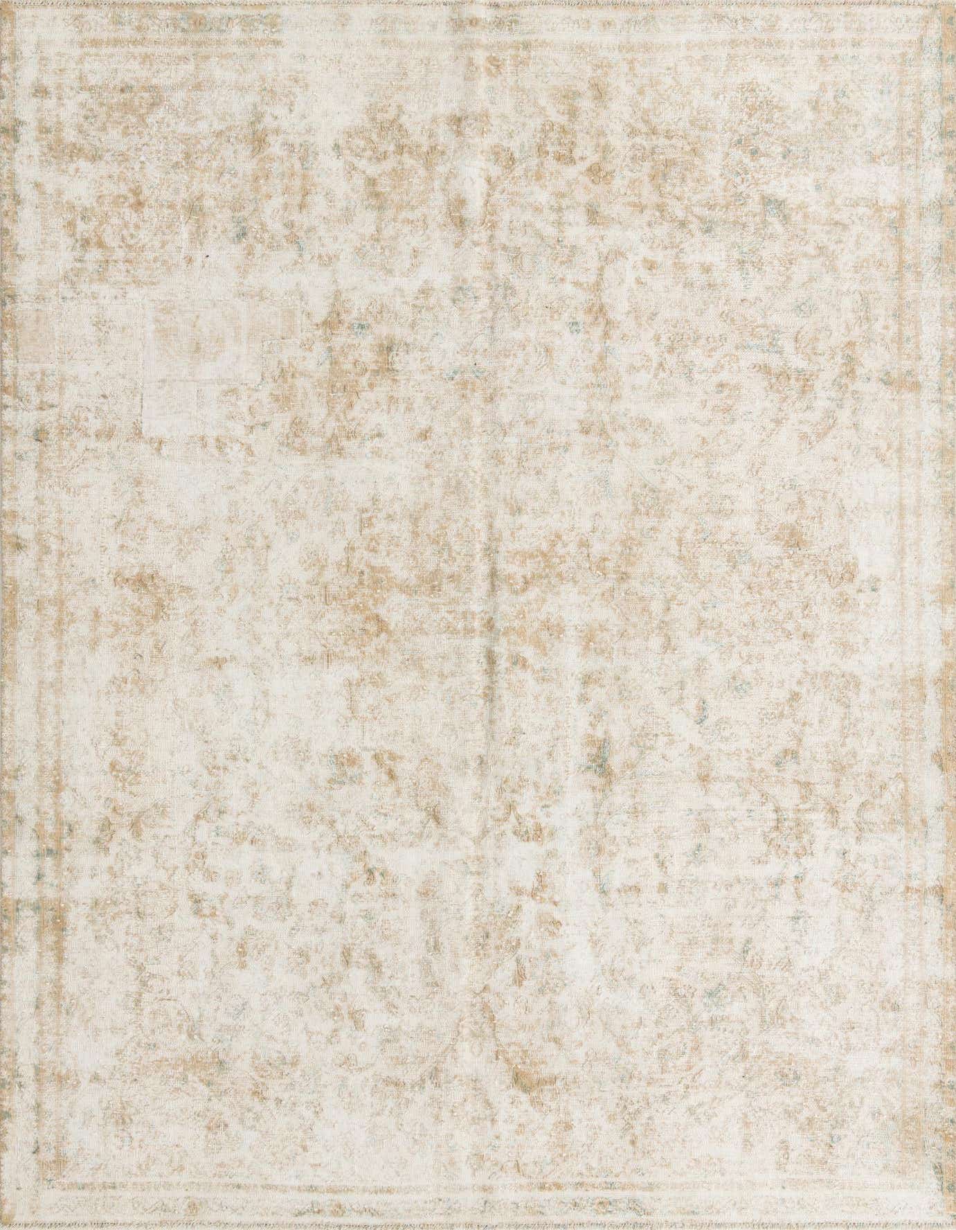 Primary image 7' 2 x 10' 4  Hand Knotted Ultra Vintage Persian Wool Rug