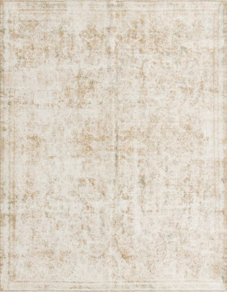 Detail image of 7' 2 x 10' 4 Hand Knotted Ultra Vintage Persian Wool Rug