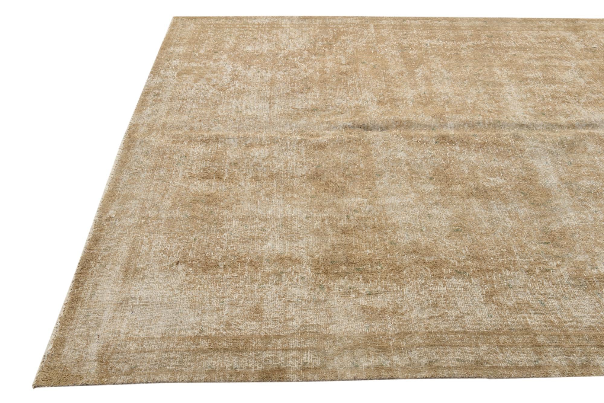 6' 10 x 10' 1 Hand Knotted Ultra Vintage Persian Wool Rug