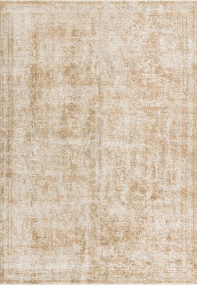 Detail image of 6' 10 x 10' 1 Hand Knotted Ultra Vintage Persian Wool Rug