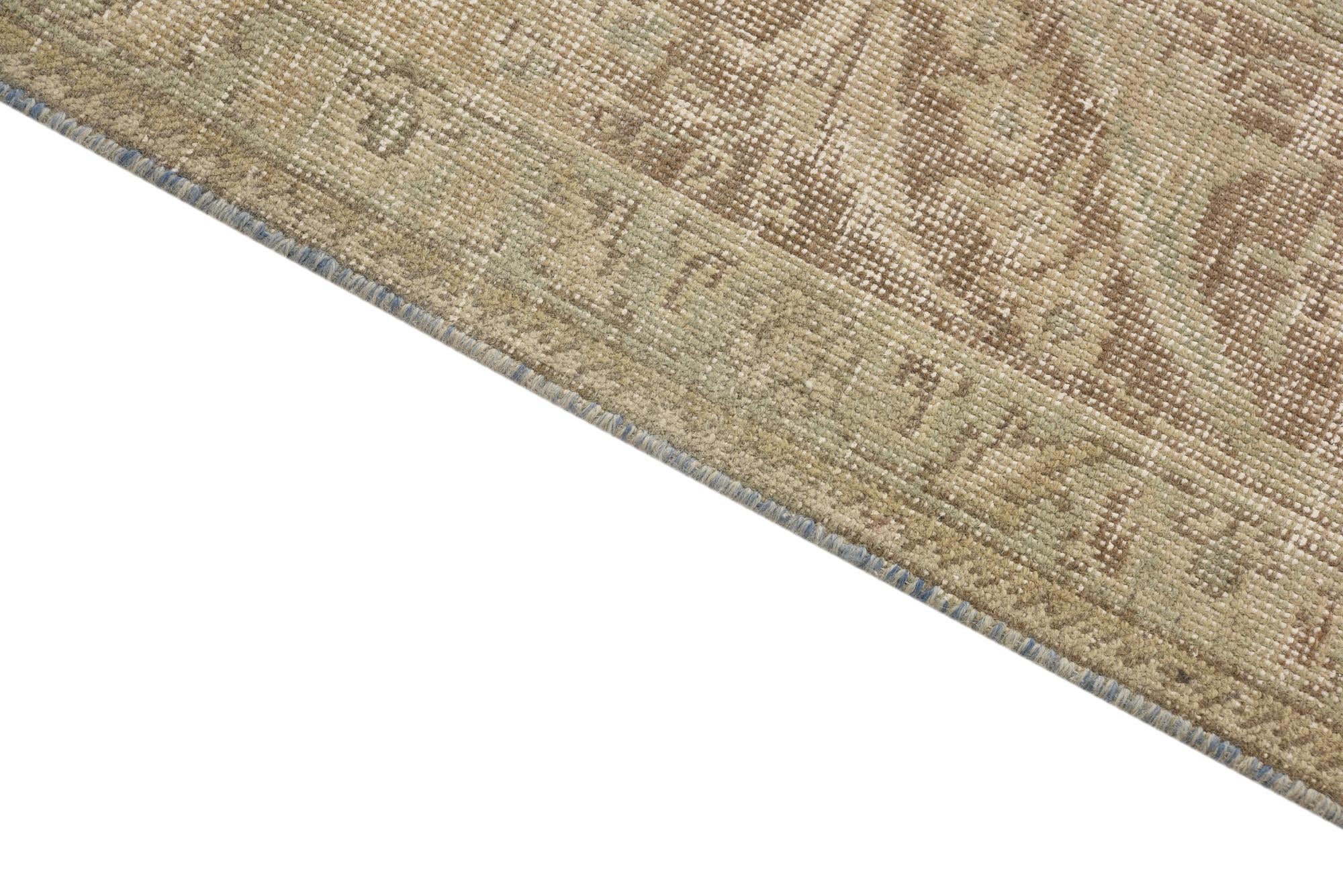 7' 5 x 10' 3 Hand Knotted Ultra Vintage Persian Wool Rug