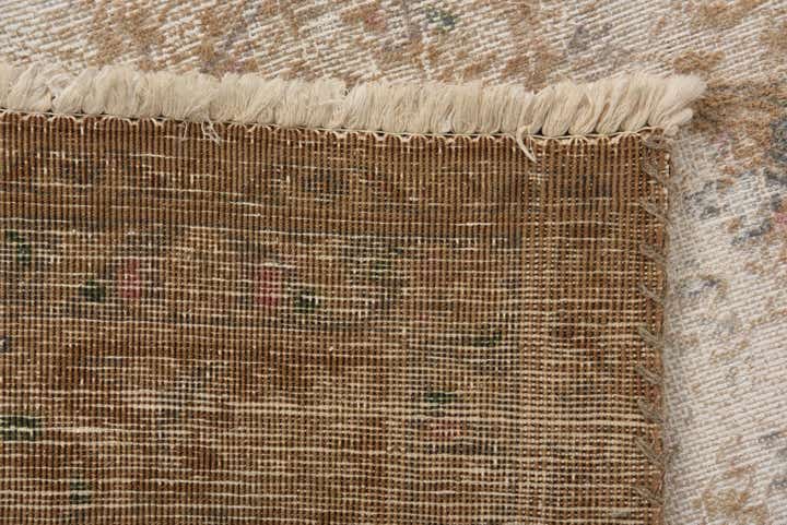 195cm x 285cm Noué main Ultra Vintage Tapis Persan Laine
