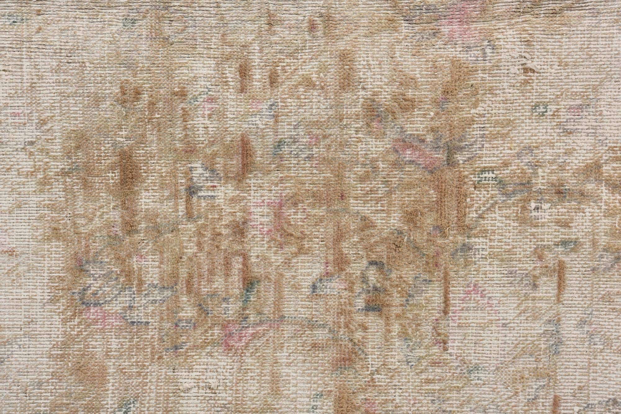 6' 4 x 9' 4 Hand Knotted Ultra Vintage Persian Wool Rug